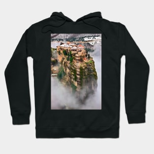 The flying monastery-Meteora Hoodie